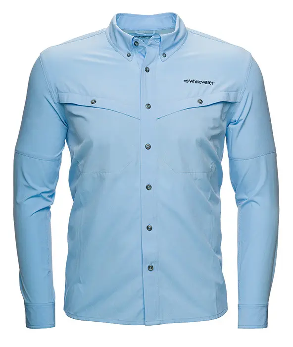 Whitewater Rapids Long Sleeve Fishing Shirt
