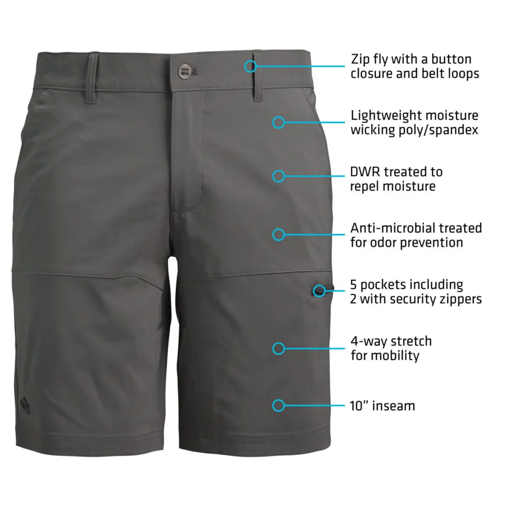 Whitewater Rapids Fishing Short