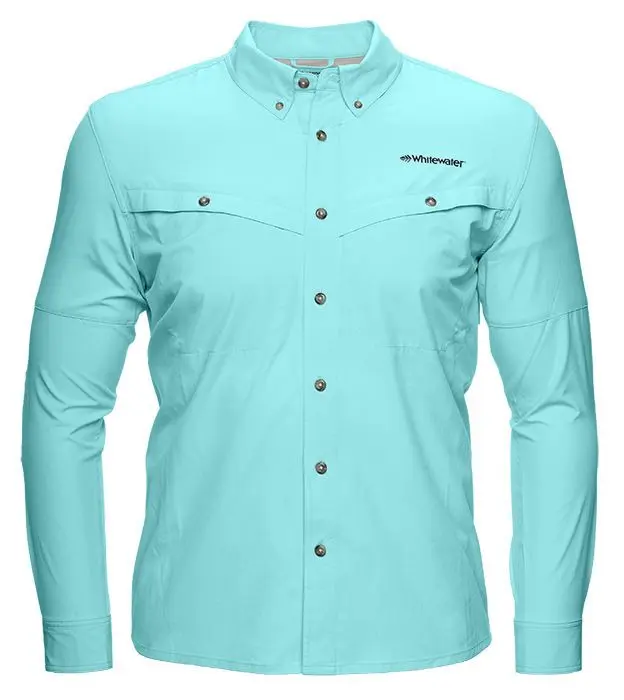 Whitewater Rapids Long Sleeve Fishing Shirt Sale