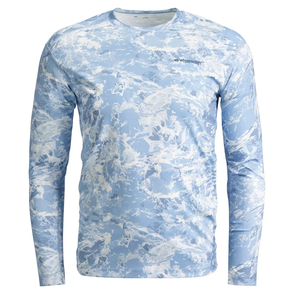 Whitewater Long Sleeve Tech Shirt Open Water front
