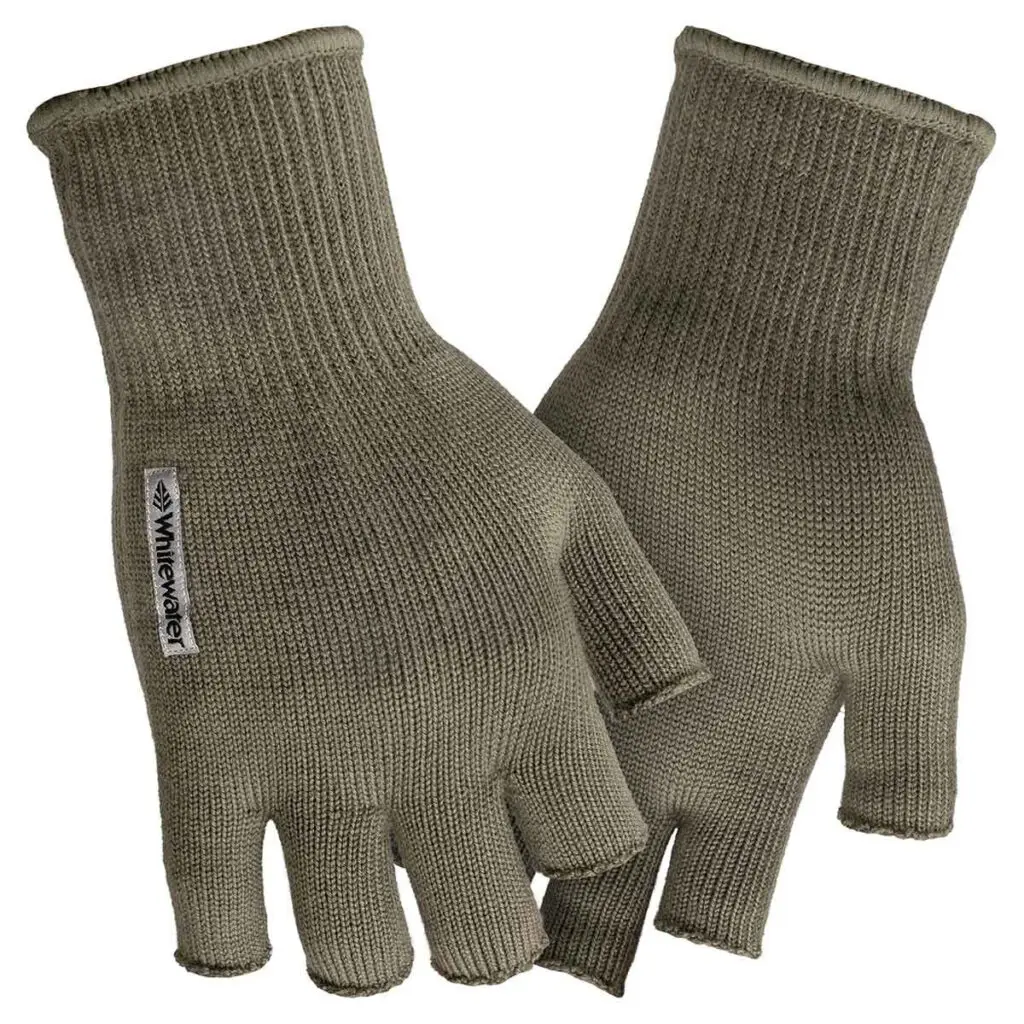 Whitewater Wool Half Finger Glove