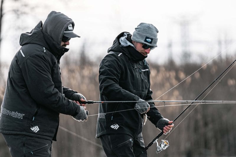 Midwinter River Walleyes