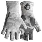 Fish Monkey Half Finger Guide Glove open water grey